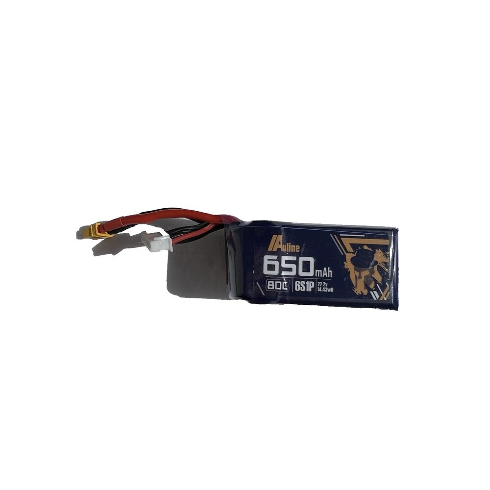 6S 650mAh 80C LiPo Battery 22.2v XT30 for 3inch FPV 6S1P